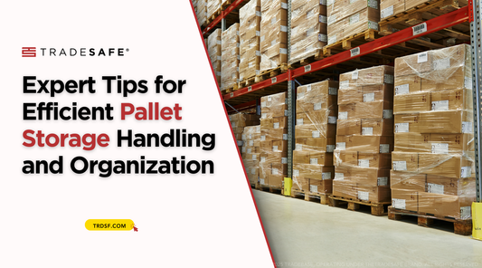 pallet storage in a warehouse