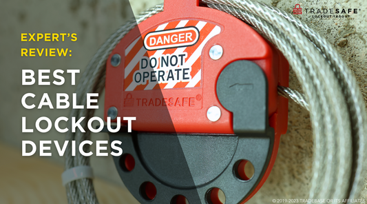 cable lockout device in an industrial setting