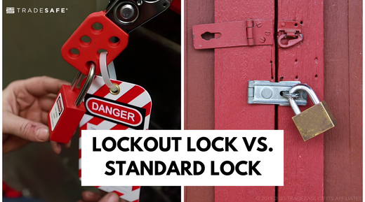 lockout lock vs standard padlock