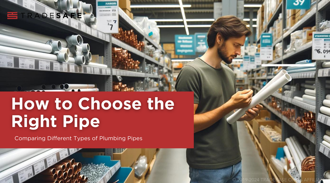 choosing the right type of pipe for plumbing system