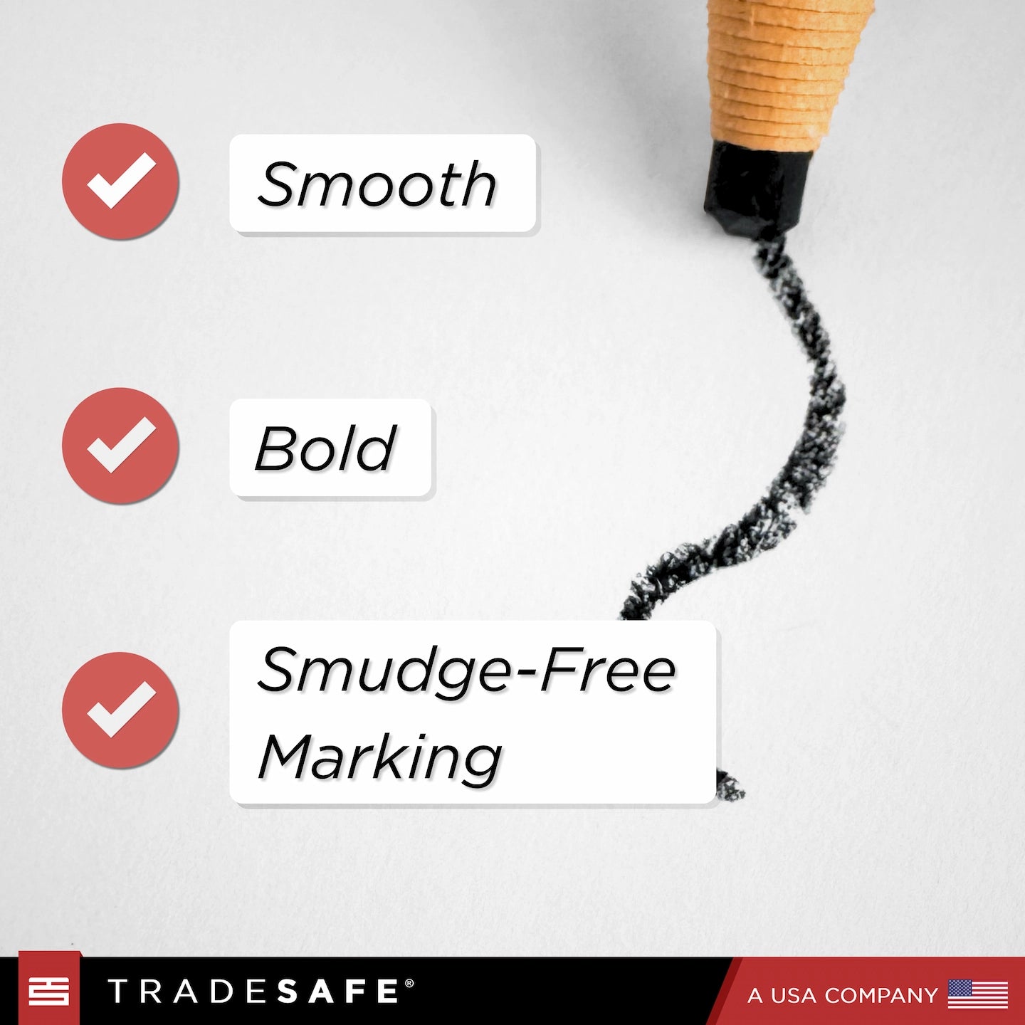 black china marker features a smooth bold and smudge free marking