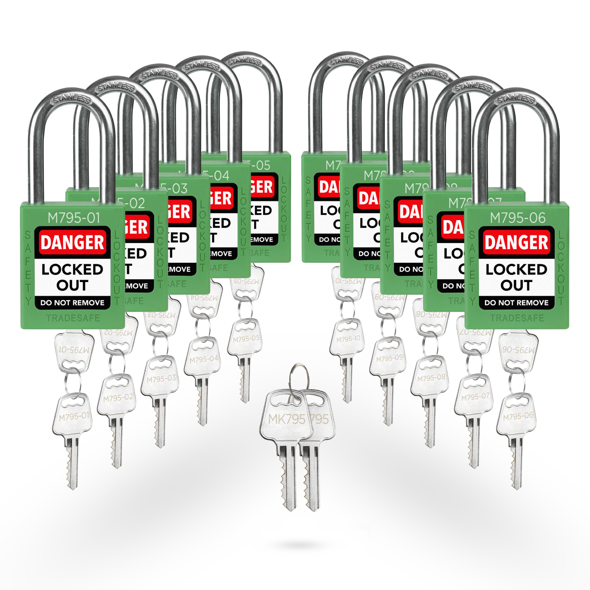 Padlock set discount of 10