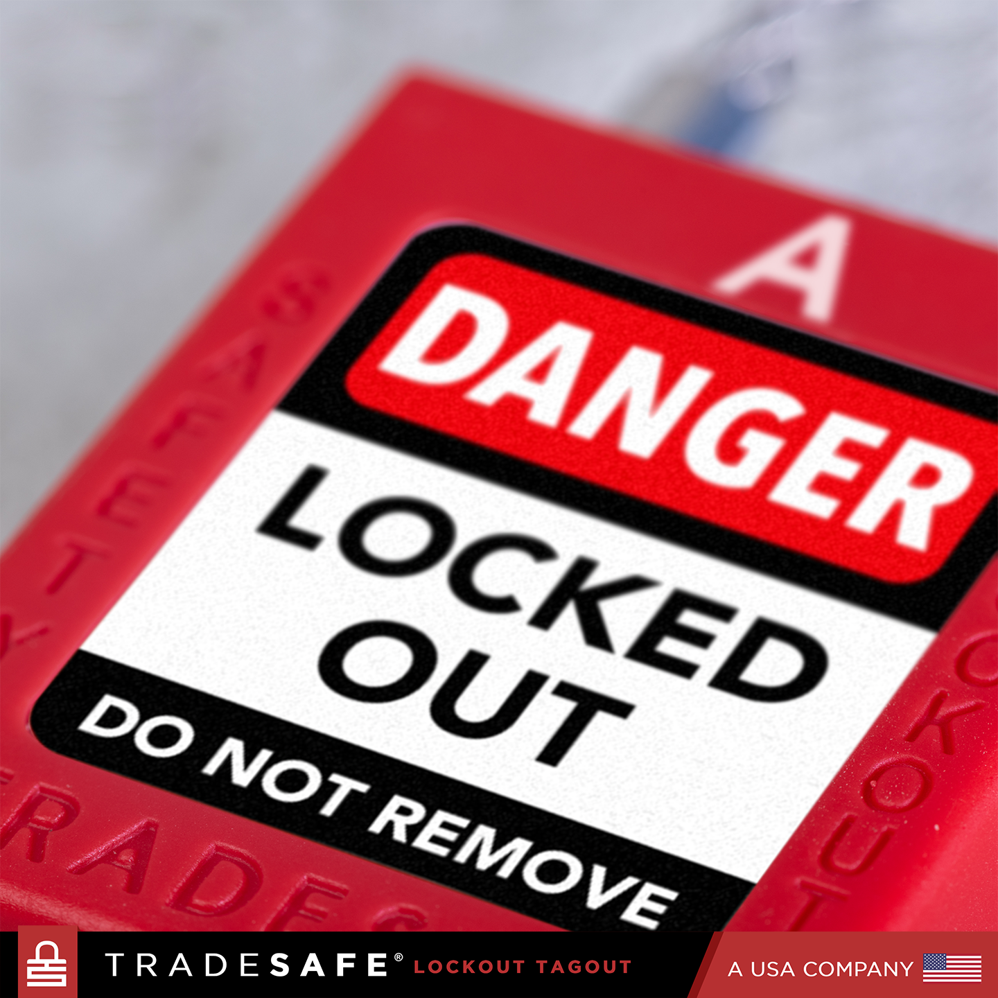 thermoplastic loto padlock body