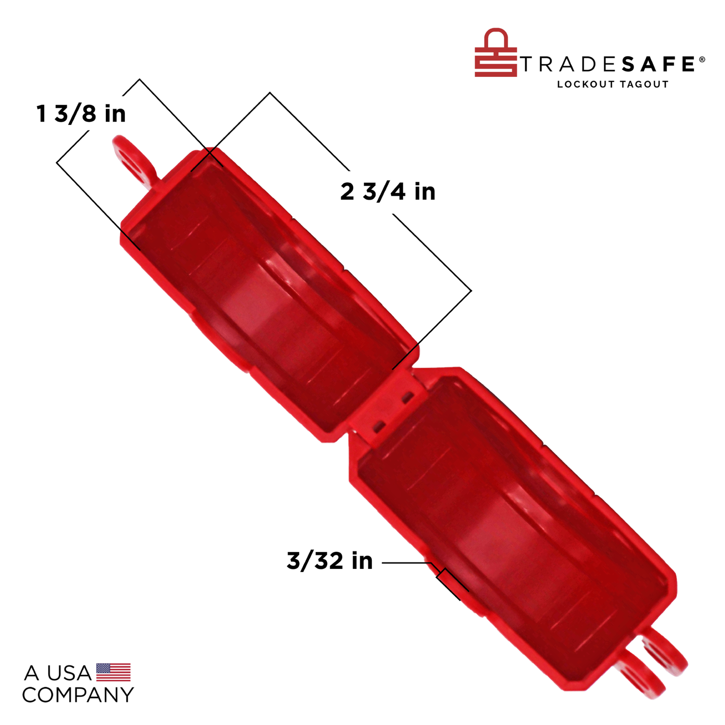Gate Valve Lockout – 1” to 2-1/2” Valve Handle Diameter