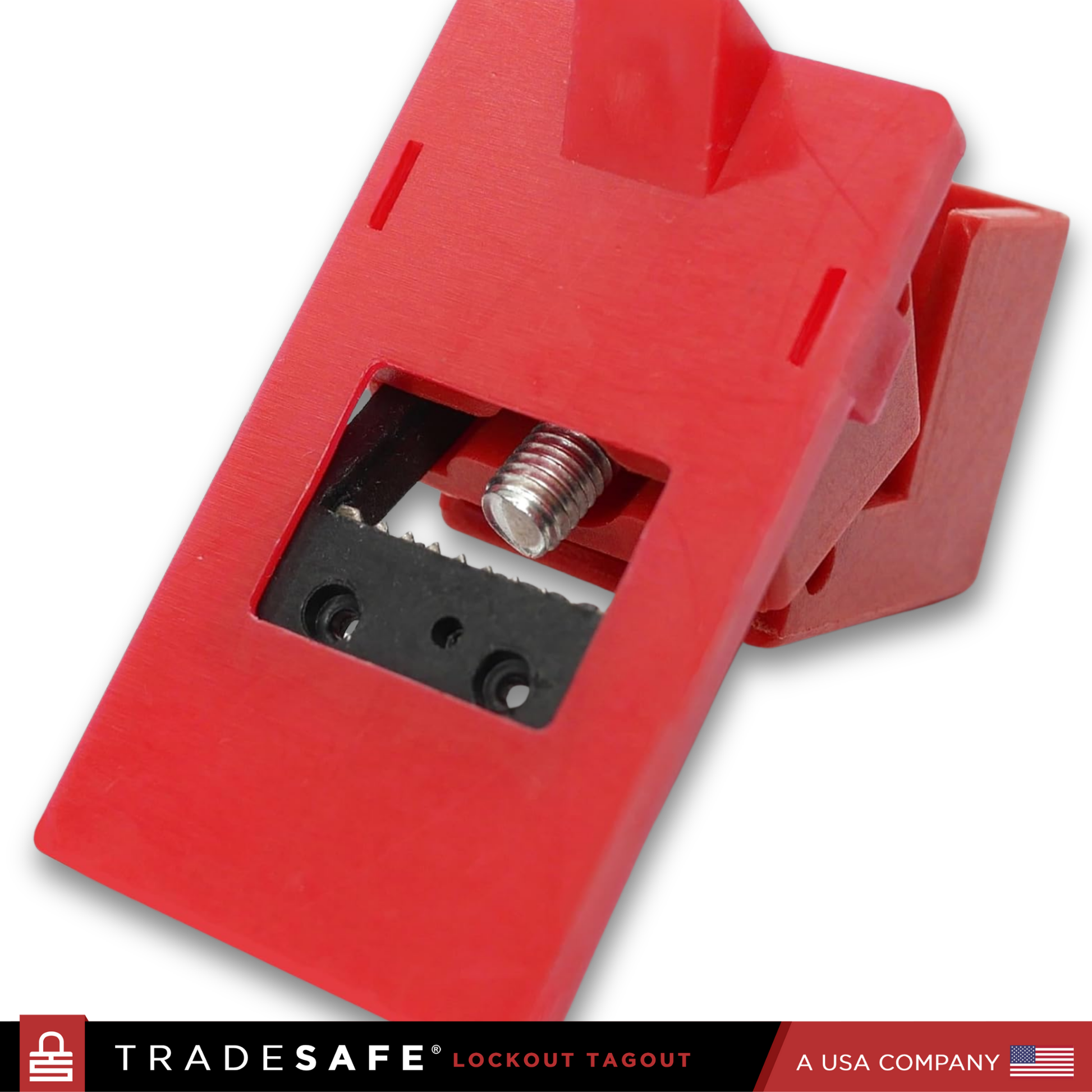 close-up view of clamp-on circuit breaker product details
