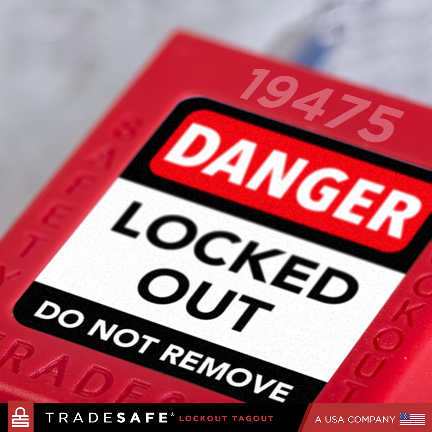 thermoplastic loto padlock body