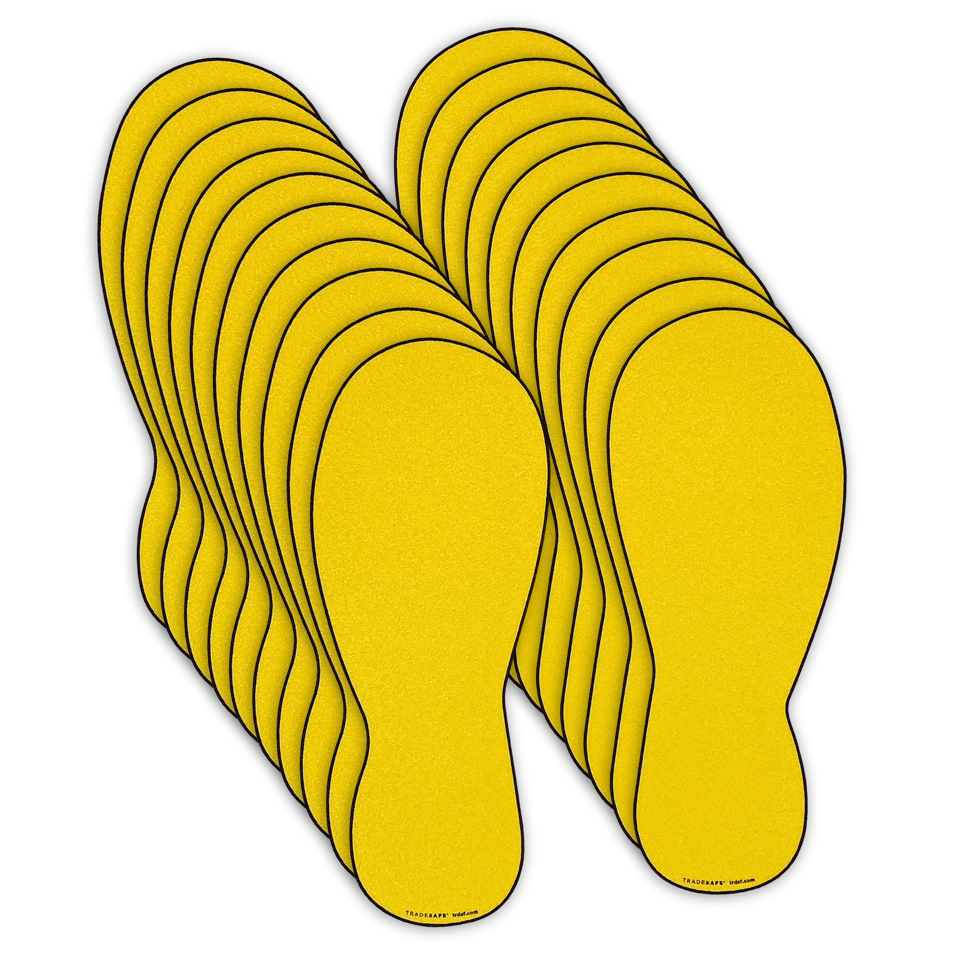 tradesafe footprint floor sticker