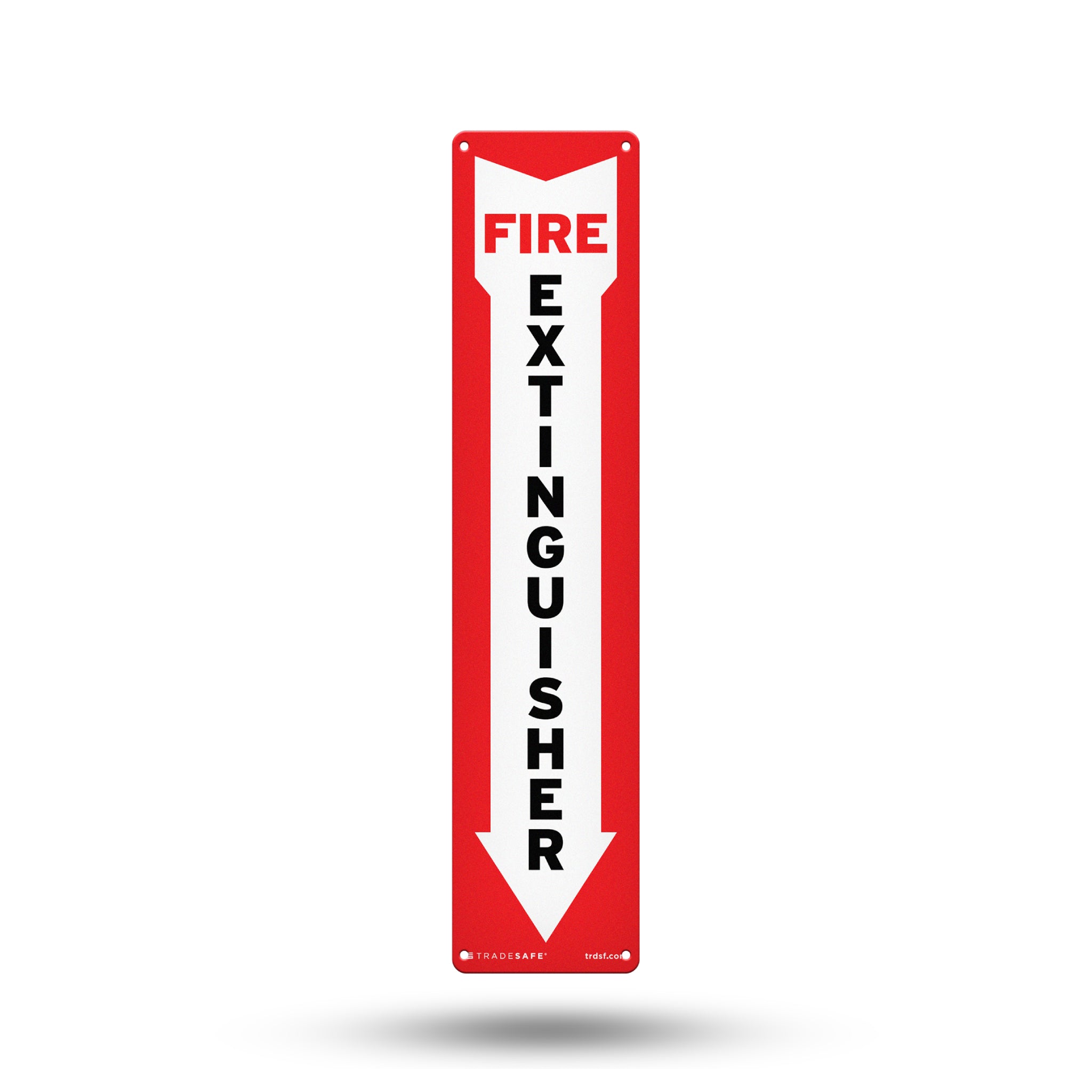 Fire Extinguisher Below Sign Aluminum Fire Safety Sign TRADESAFE fire-extinguisher-below-sign-aluminum-fire-safety-sign-tradesafe