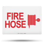 fire hose sign