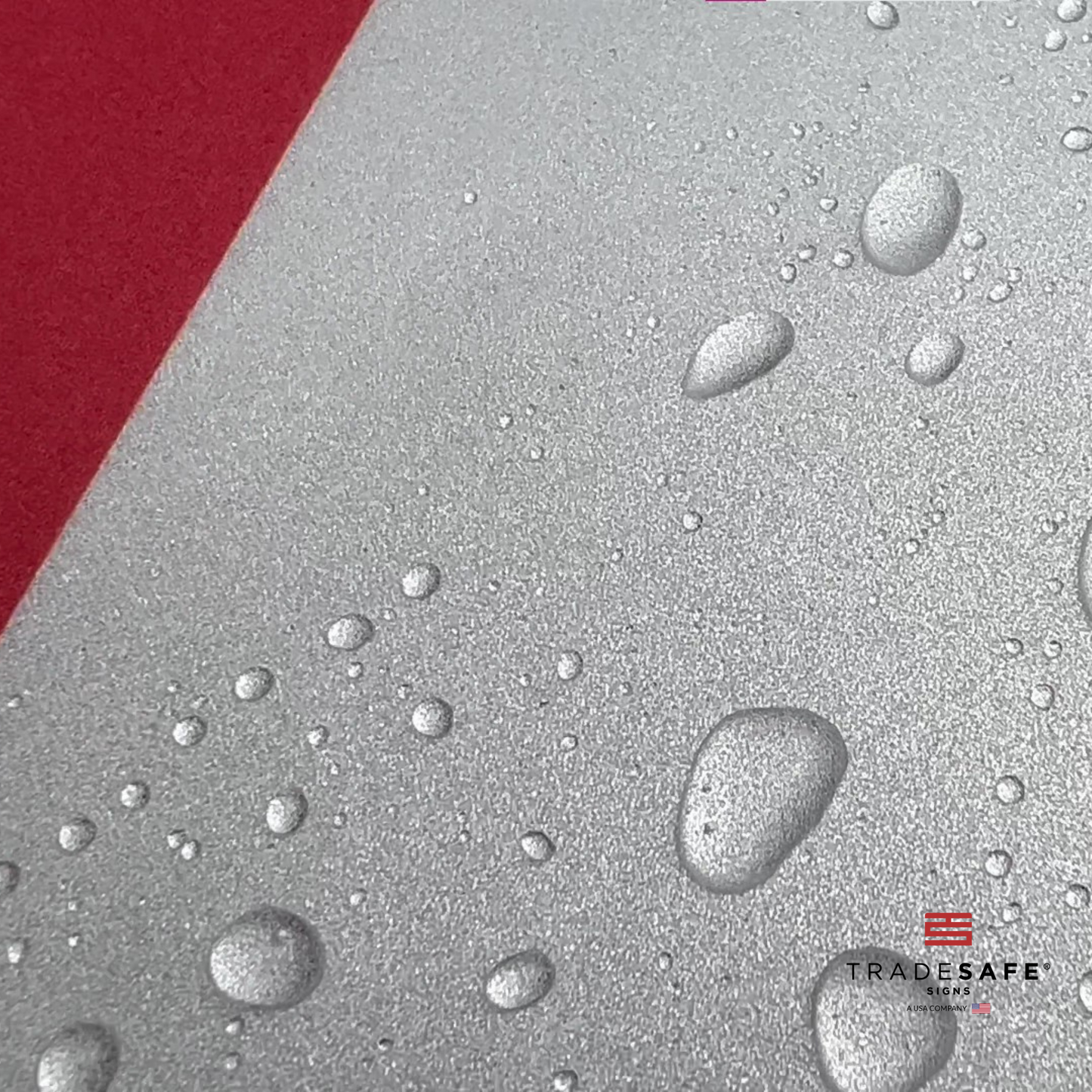 waterproof attribute of fire extinguisher sign