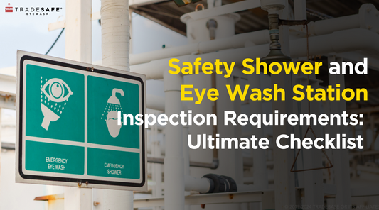 eyewash station and safety shower inspection