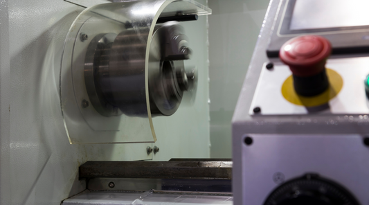 interlocked guard on a machine