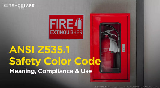 ansi z535.1 safety color code