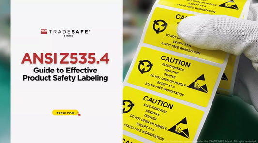 safety instruction sign and label