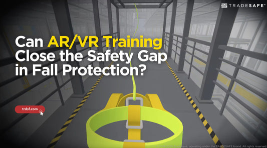 vr simulation of fall protection training