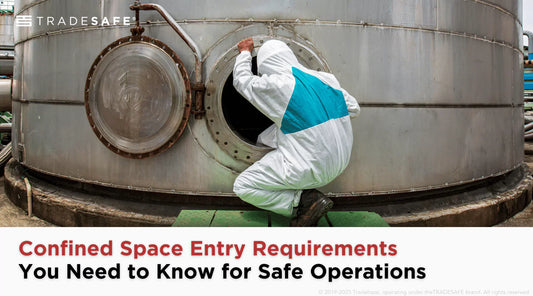 confined permit space entry to a tank