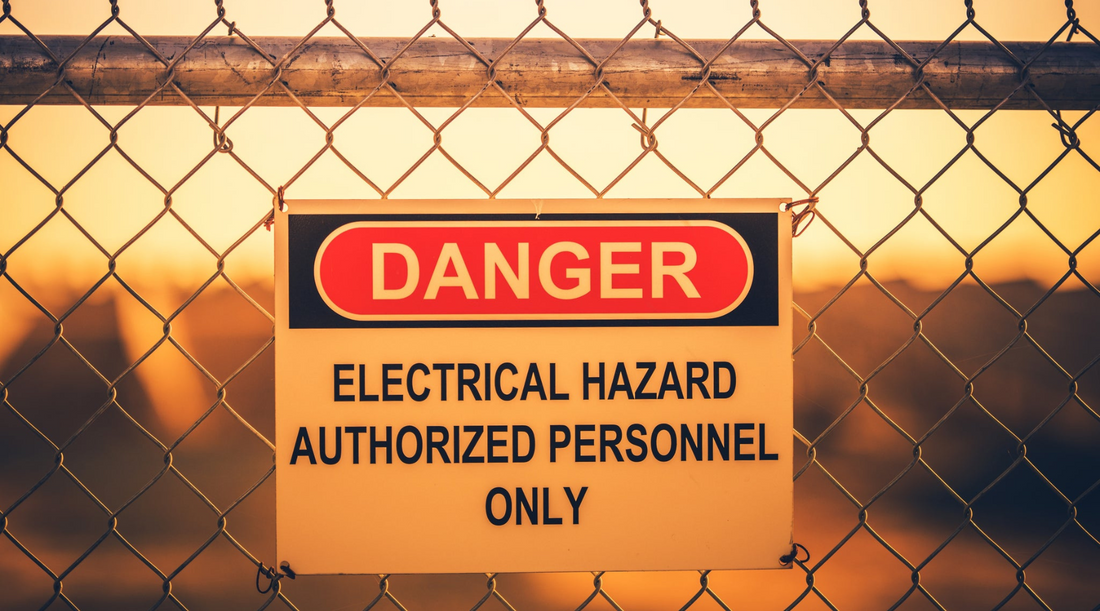 danger electrical hazard sign