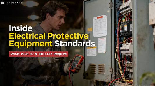 technician inspecting an electrical panel