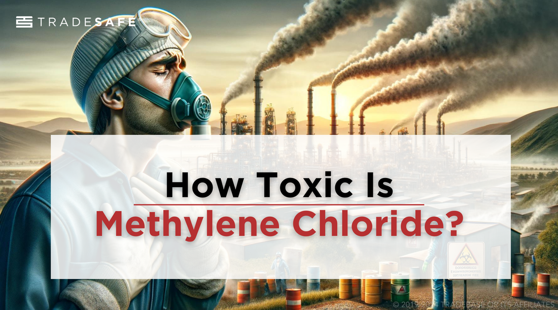 worker distressed with methylene chloride exposure