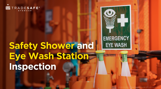 safety shower and eye wash station inspection