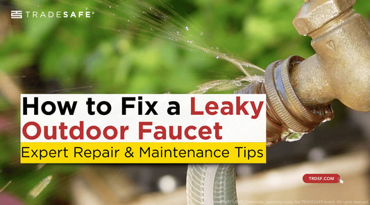fix a leaky outdoor faucet