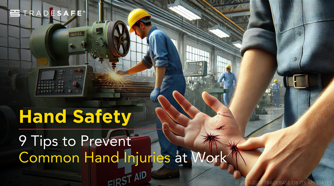 Hand Safety: Preventing Common Hand Injuries | TRADESAFE
