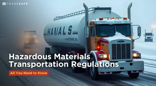 tanker truck transporting hazardous materials