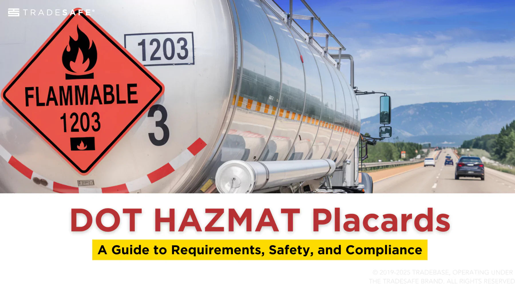 DOT HAZMAT Placards Requirements | TRADESAFE