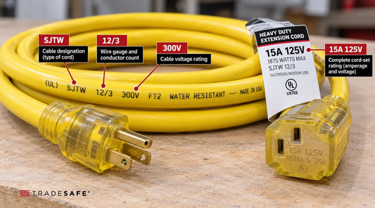 extension cord ratings