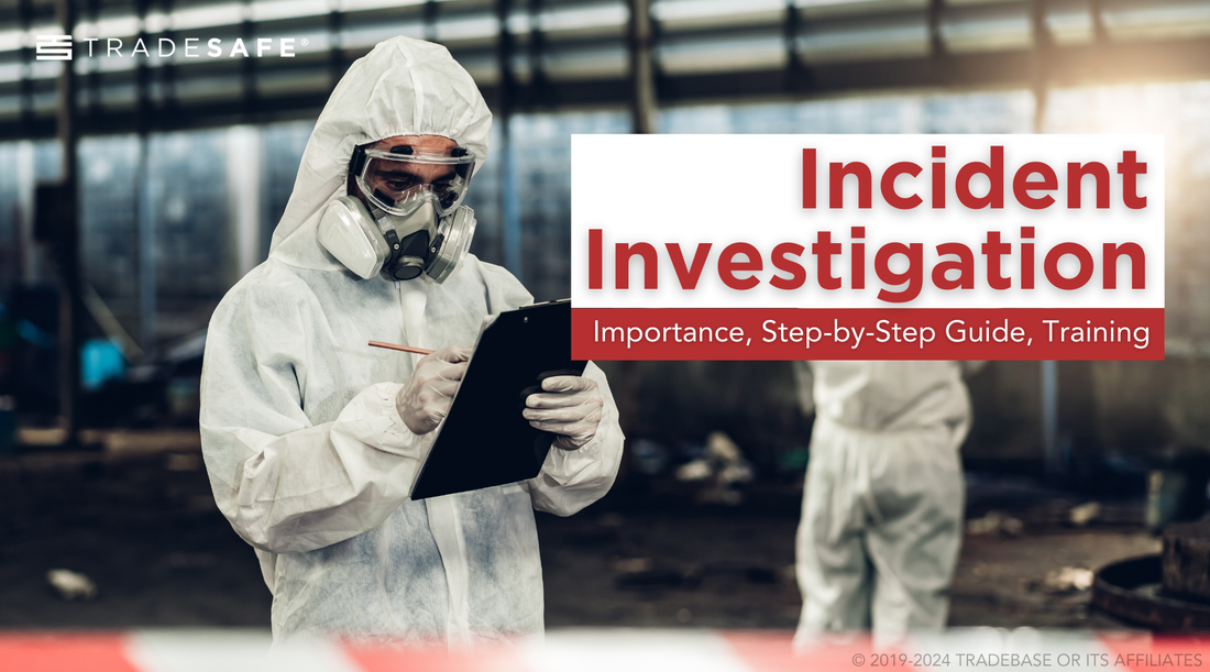 conducting an incident investigation