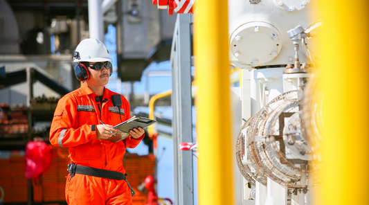 safety officer inspecting the site