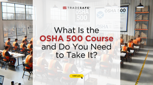 safety workers having OSHA 500 training course