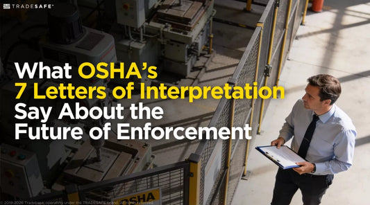 osha safety inspector during inspection