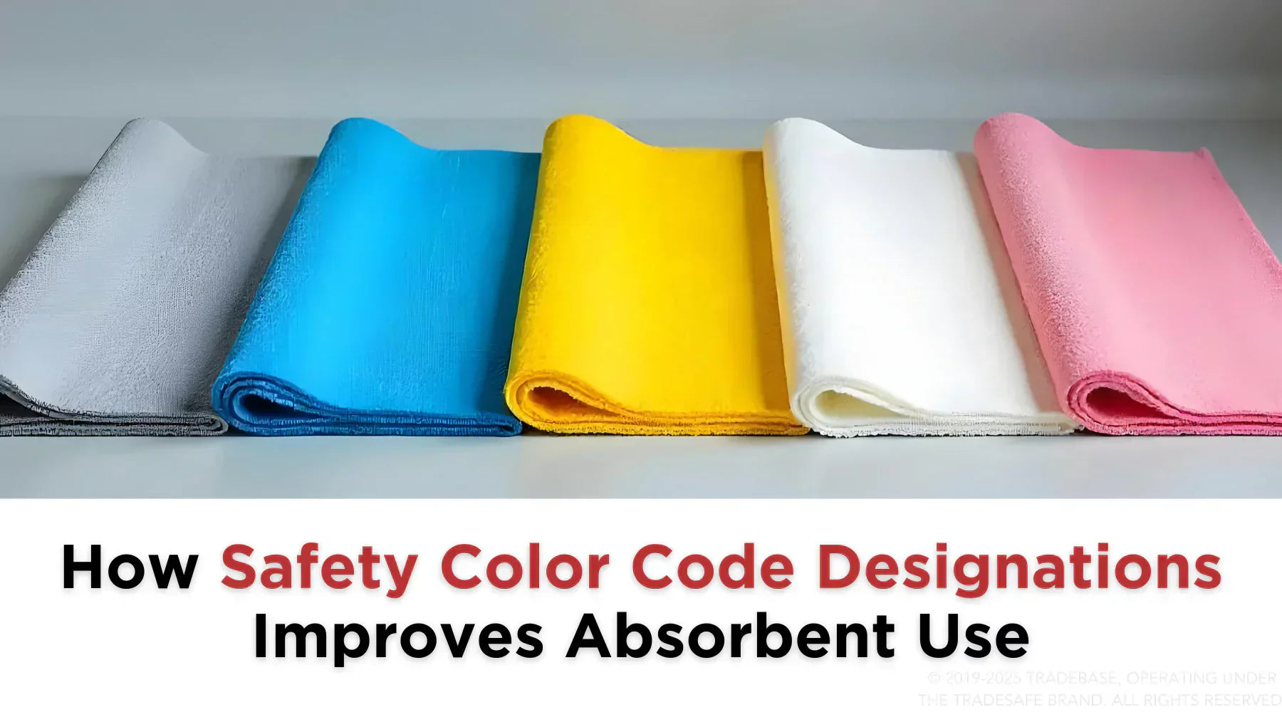 Sack Color Code Safety Color Code Designations for Absorbents | TRADESAFE