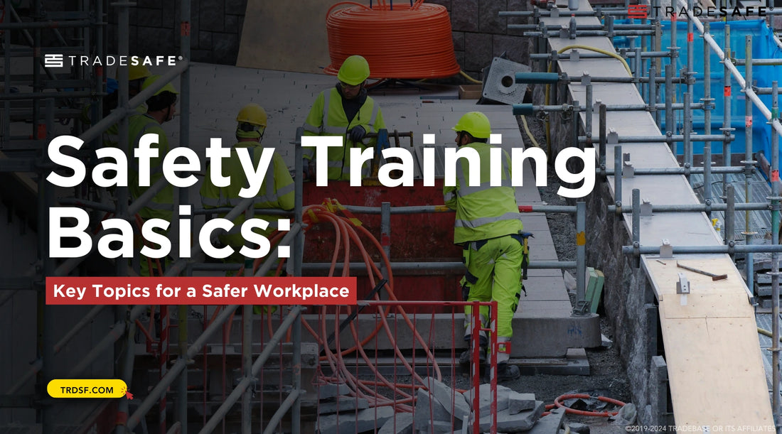 safety training key topics