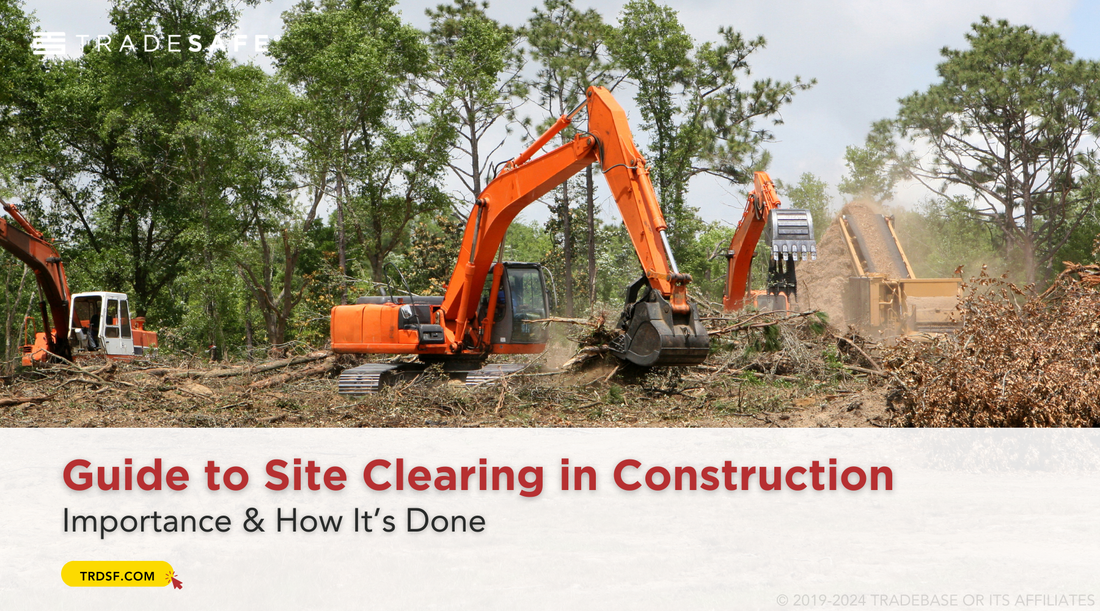 site clearing in construction