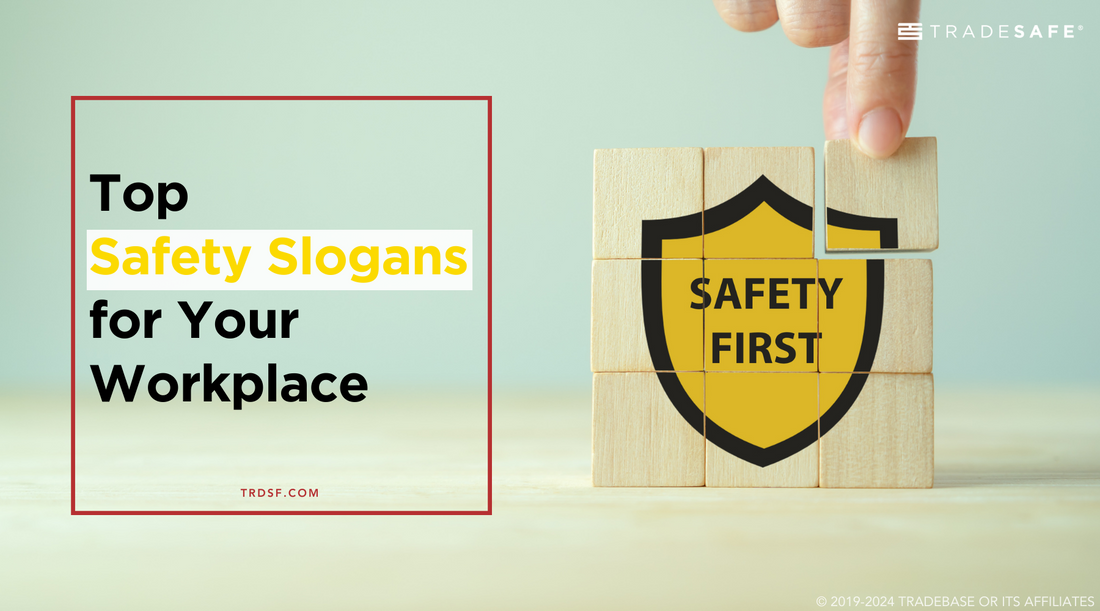 top safety slogans for your workplace text with safety first
