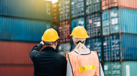 workers wearing hard hats