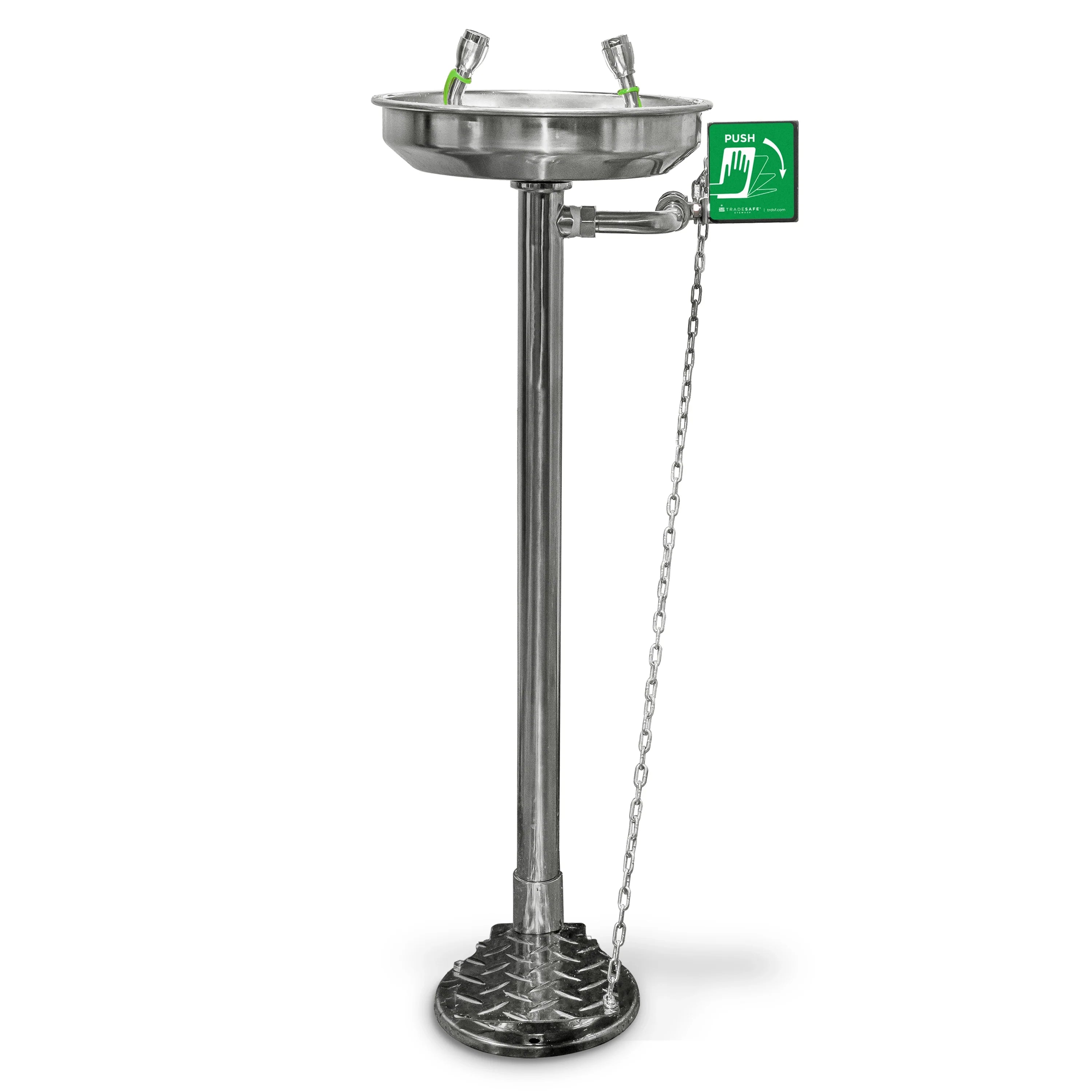 pedestal floor mounted eye wash stations