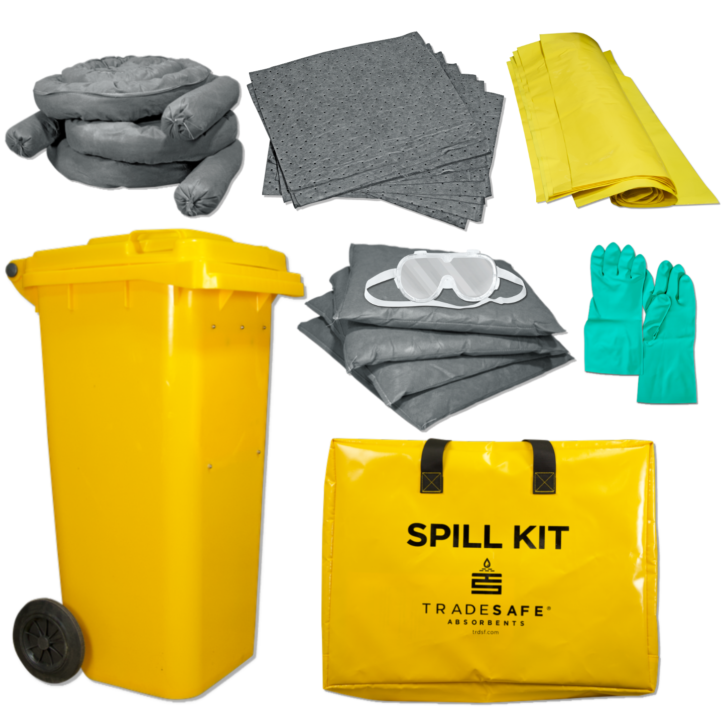spill kits and absorbents