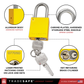 yellow keyed alike locks features