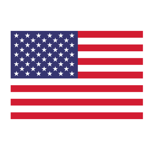 The american flag icon