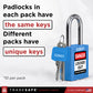 tradesafe keyed alike and keyed different loto locks keying options explainer