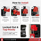 how to install oversized breaker lock device