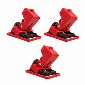 lockout tagout circuit breaker in large size 3 pack