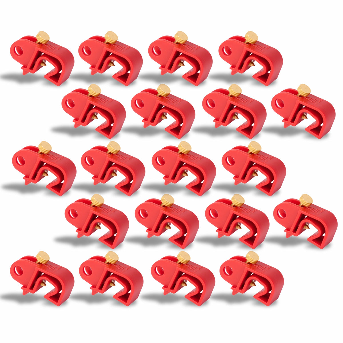 20 pieces per pack tradesafe circuit breaker lock device