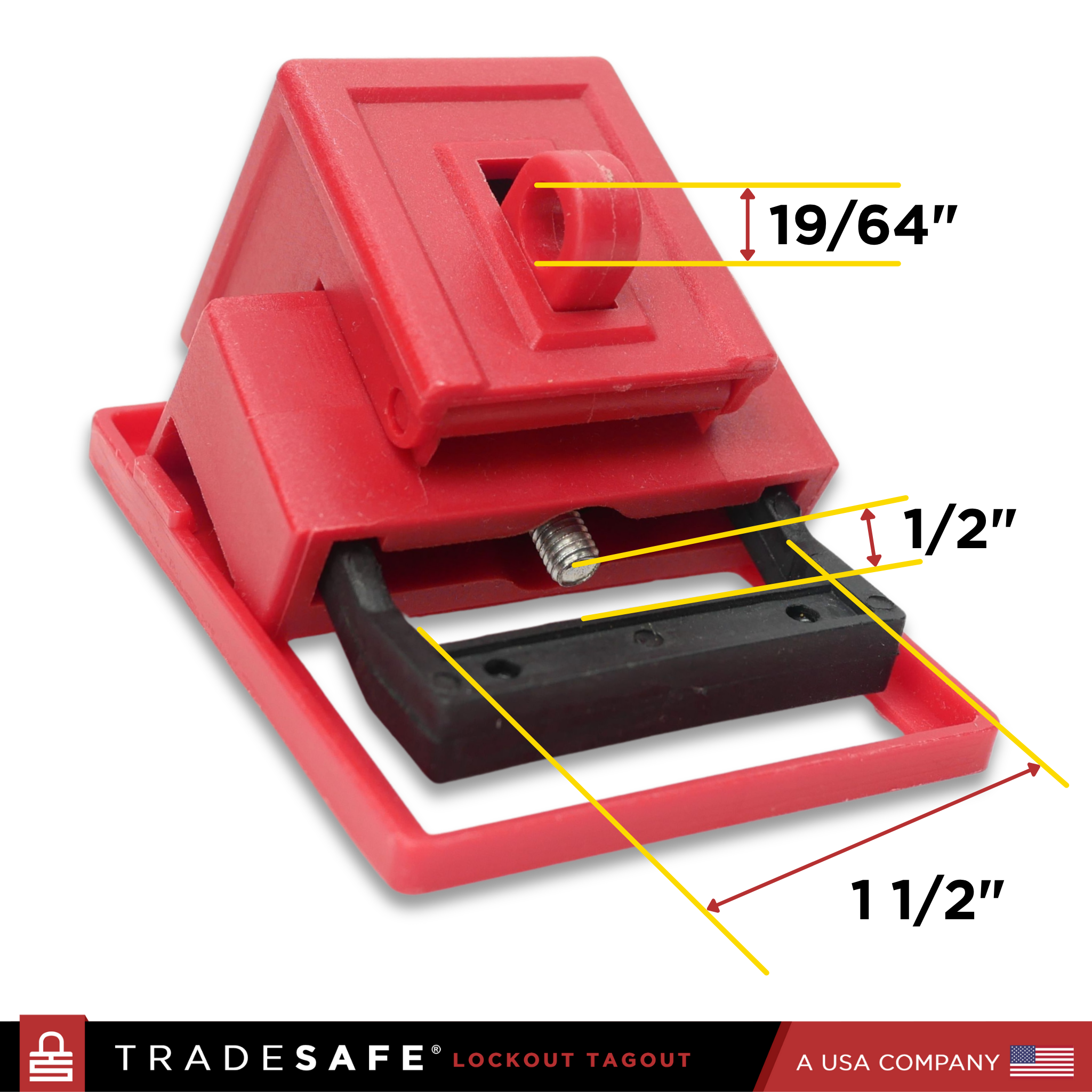 Circuit Breaker Lock Device 480/600V - 3 Pack | TRADESAFE