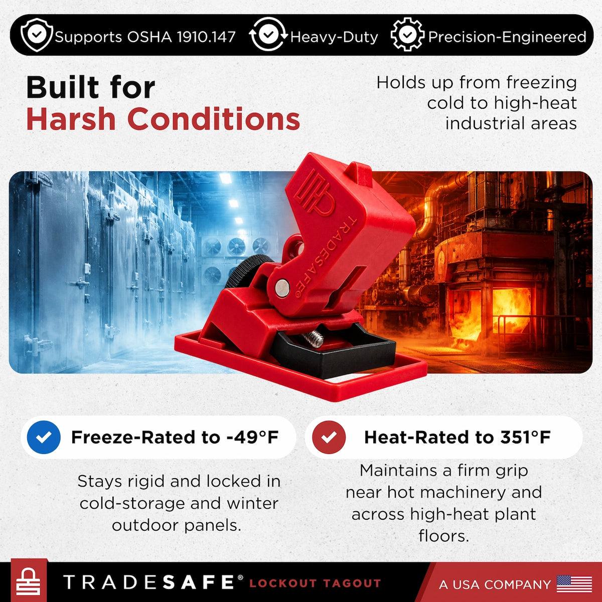 breaker safety lockout built for harsh conditions