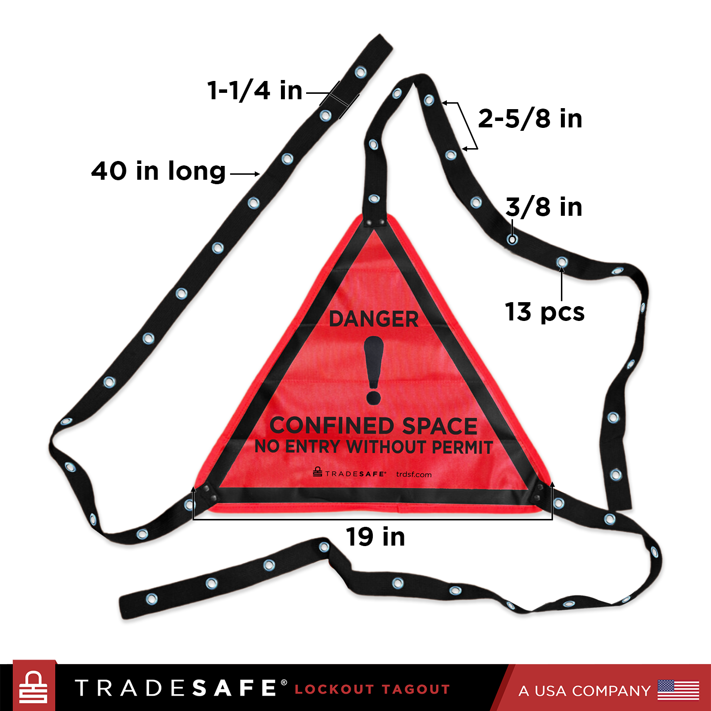 Confined Space Lockout - Danger Manhole Cover | TRADESAFE