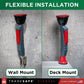 single head dench dual mounting wall-mounted and deck-mounted